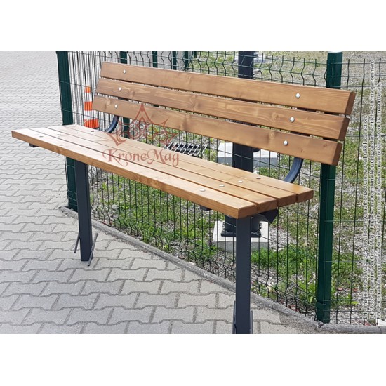 Bancă Parc Metalică MAKO - Mobilier Urban